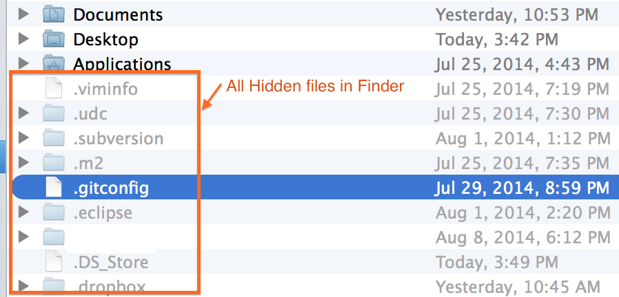 Show hidden files mac shortcut