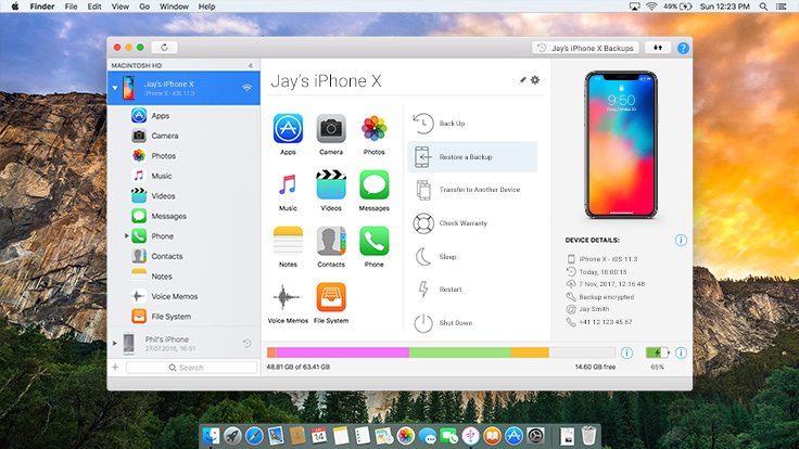 Manage Iphone Apps On Mac Ios 13